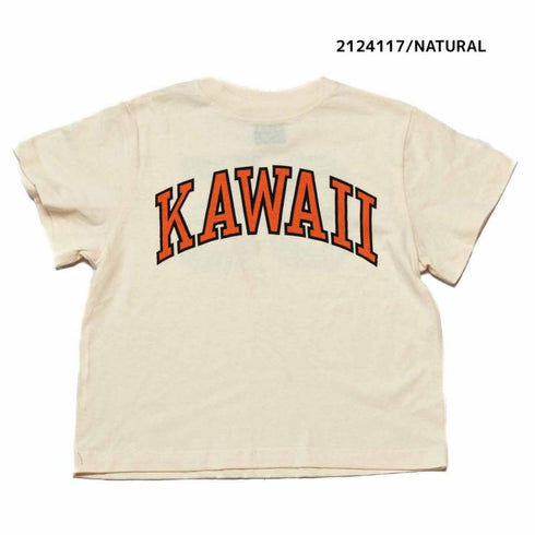 【130~150】 天竺袖KAWAIITシャツ ★2124117j★キッズサイズ 子供服